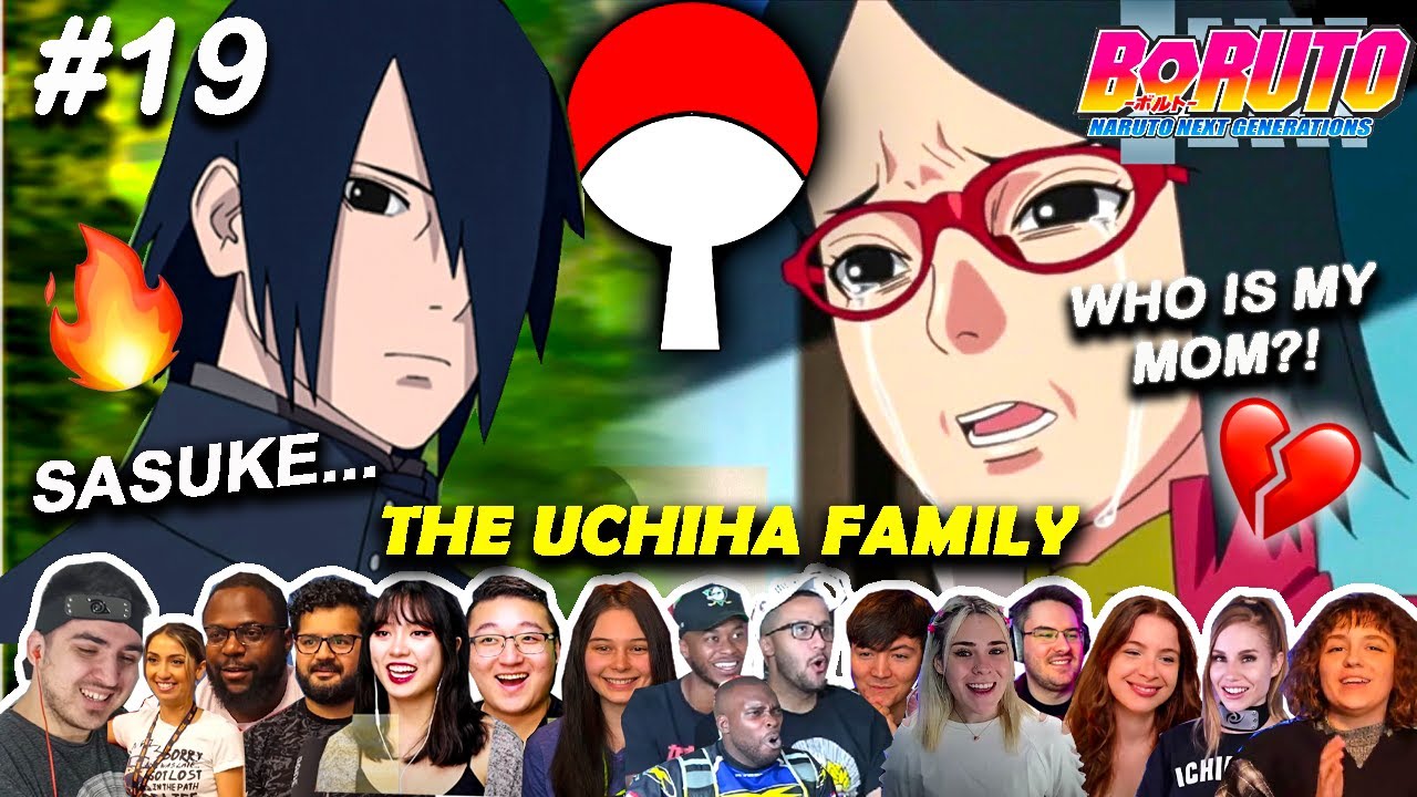Начинается арка семьи Учиха! 🤯Новый враг Саске🔥Реакция на BORUTO 19 [Boruto -- Зарубежные реакции]