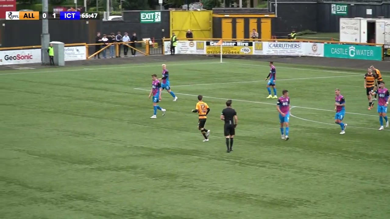 Alloa vs Inverness | William Hill League 1 | 14th September 2024