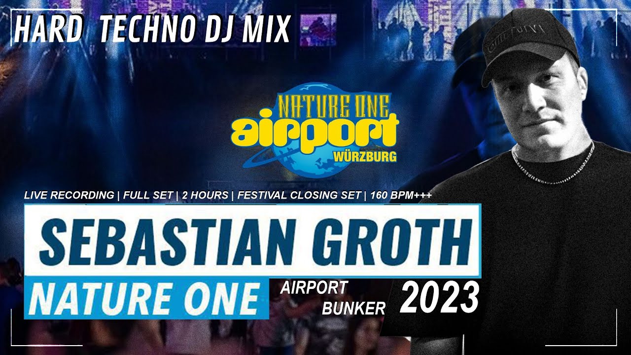 Sebastian Groth - Nature One 2023 - Airport Bunker Closing | Hard Techno | Neo Rave
