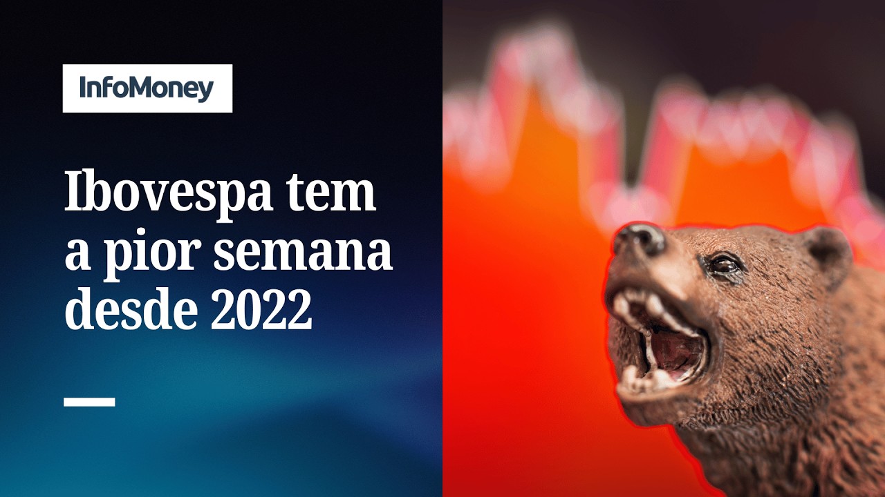 Mercados: Ibovespa fecha em queda e tem pior semana desde 2022 | InfoMoney News