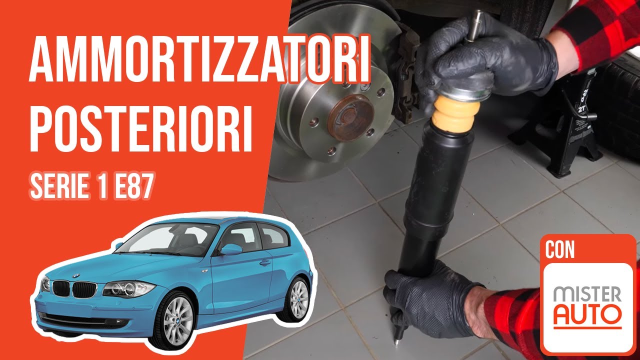 Sostituzione ammortizzatori posteriori BMW Serie 1 E87 ➿