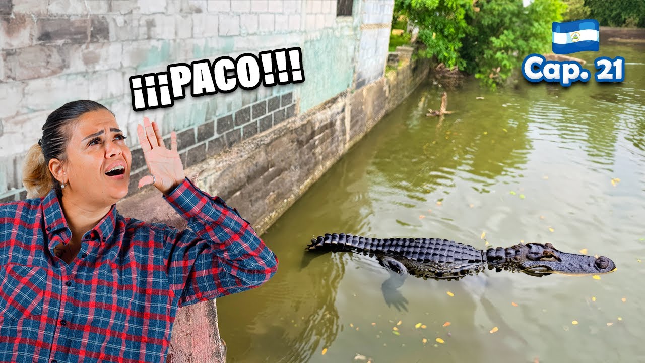 DOMADORA DE COCODRILOS 🐊 Nicaragua no lo vas a creer 😨