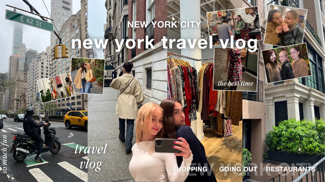 new york city travel vlog | a week in the city (going out, birthdays, and more)