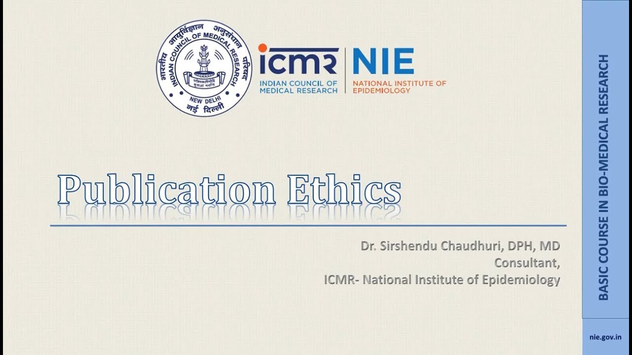23 Publication Ethics
