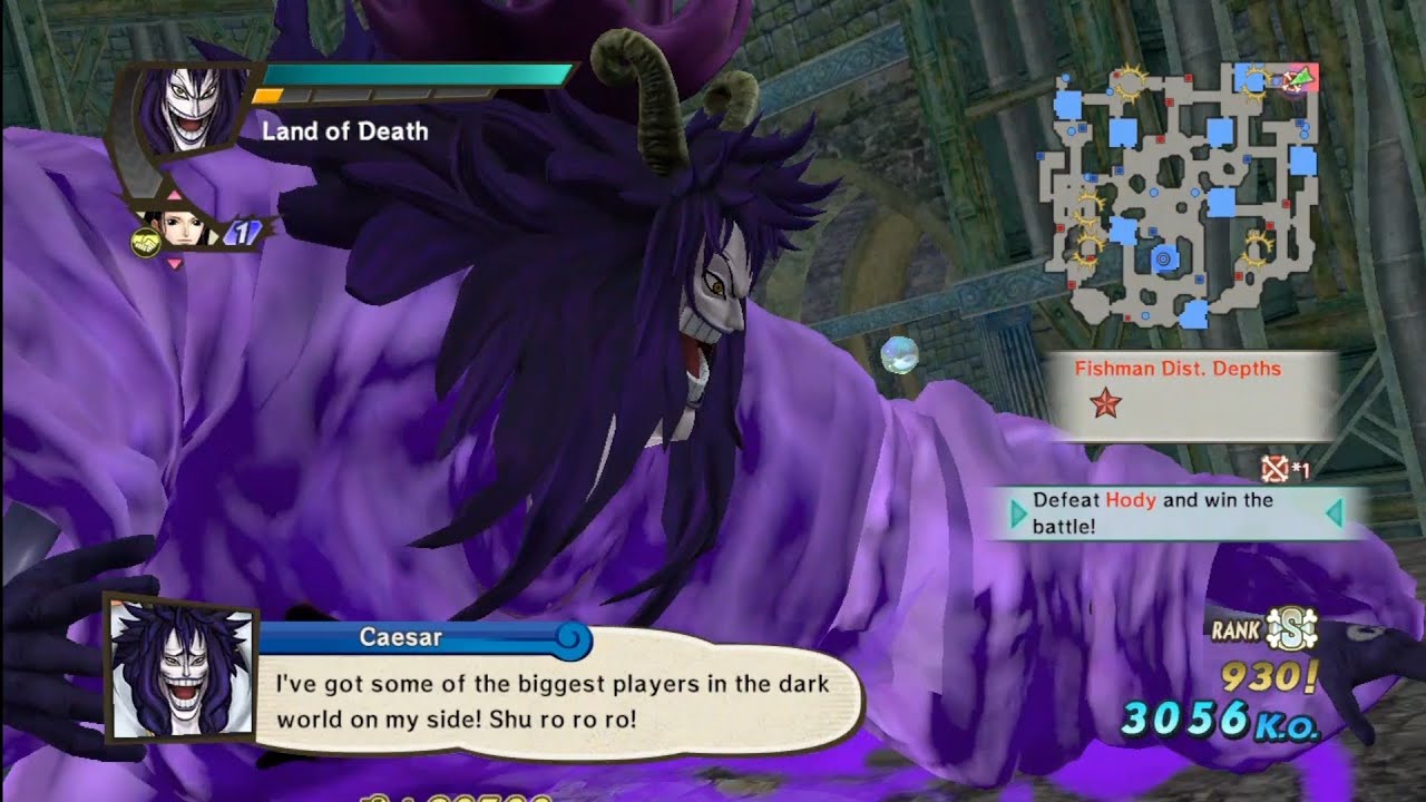 CAESAR - ONE PIECE PIRATE WARRIORS 3 GAMEPLAY NO COMMENTARY