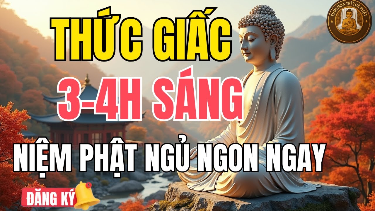 Hay Thức Giấc Lúc 3-4 Giờ Sáng? Niệm Phật Theo Lời Phật Dạy Để Lập Tức Ngủ Ngon