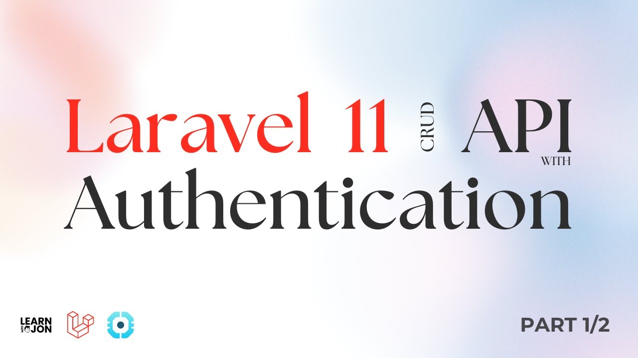 Laravel 11 API CRUD app with Authentication using Laravel Sanctum course 2024 | Part 1/2