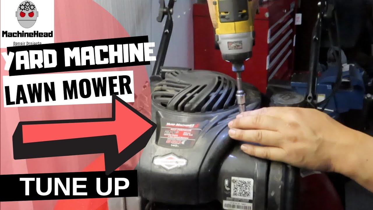 Yard Machine 550E  Lawn Mower Tune Up