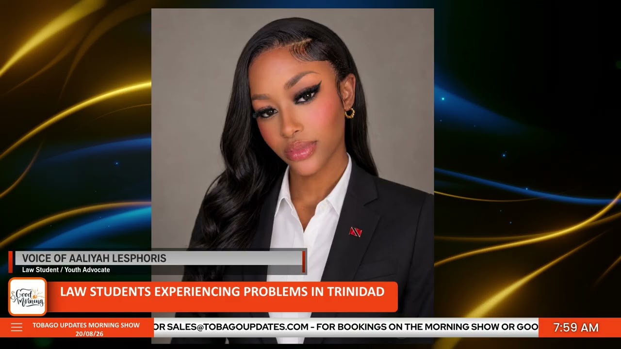 Проблемы у студентов-юристов в Тринидаде | Aaliyah Lesphoris | Ведущий: Luke James Trim |