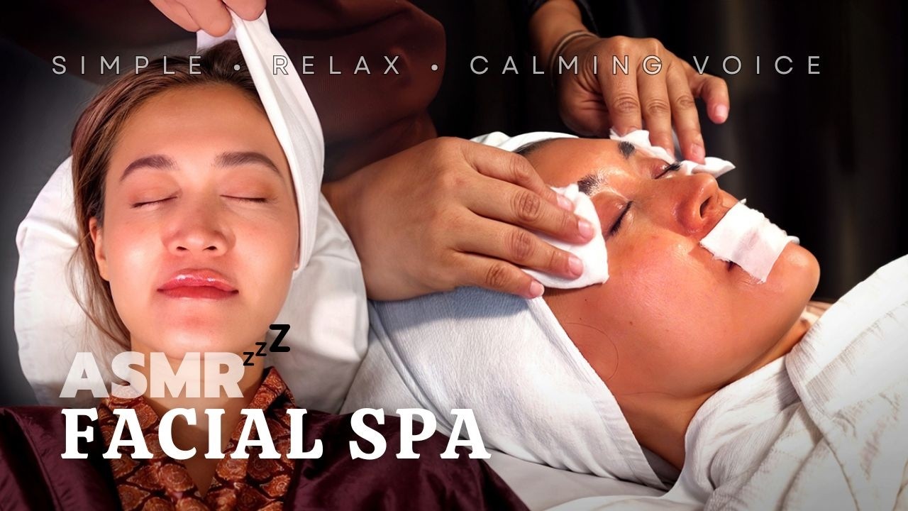 ASMR Thai Spa Facial for Unwind and Fall Asleep
