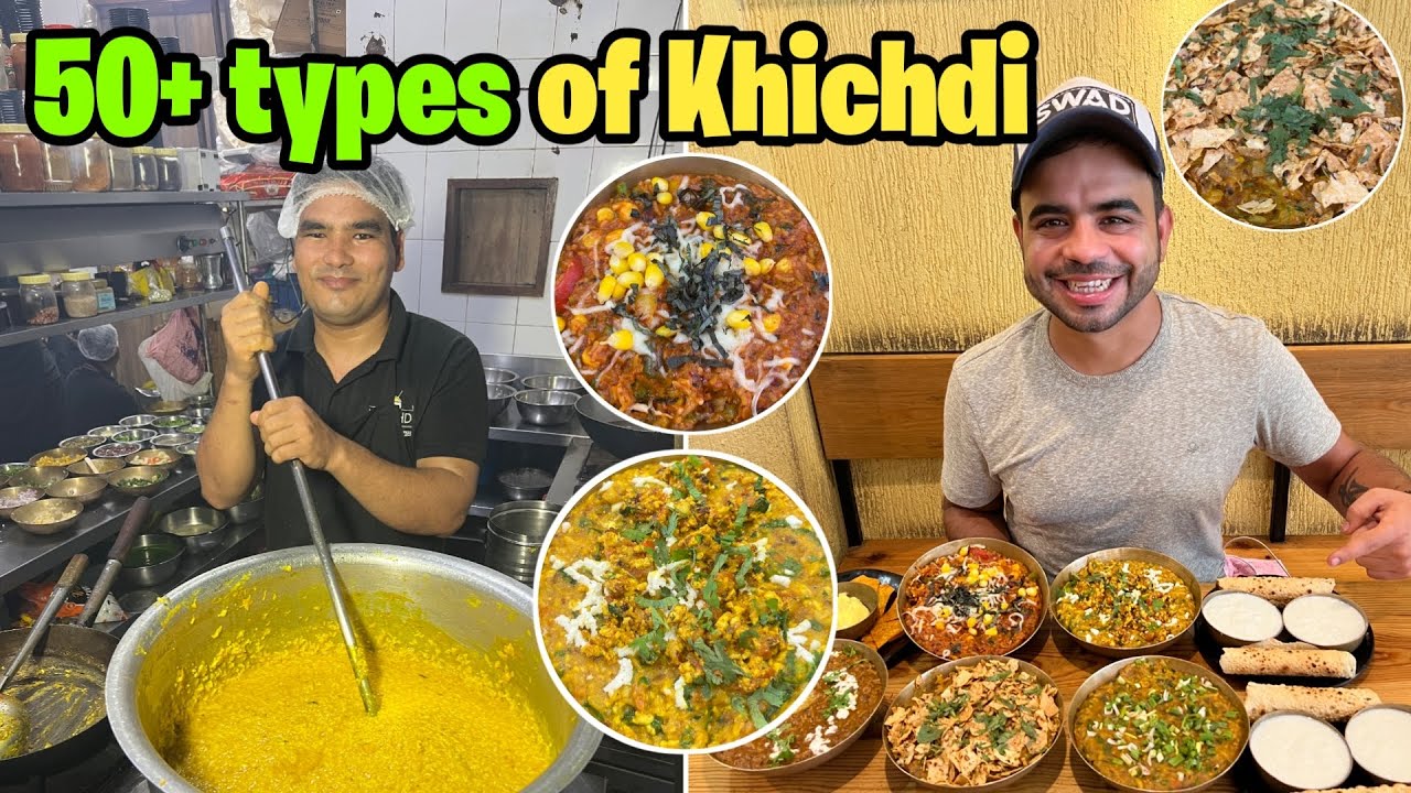 Ramu Bhaiya ki Papad  Churi Tadke wali Khichdi 🔥 50+ से भी ज़्यादा variety की खिचड़ी 🔥