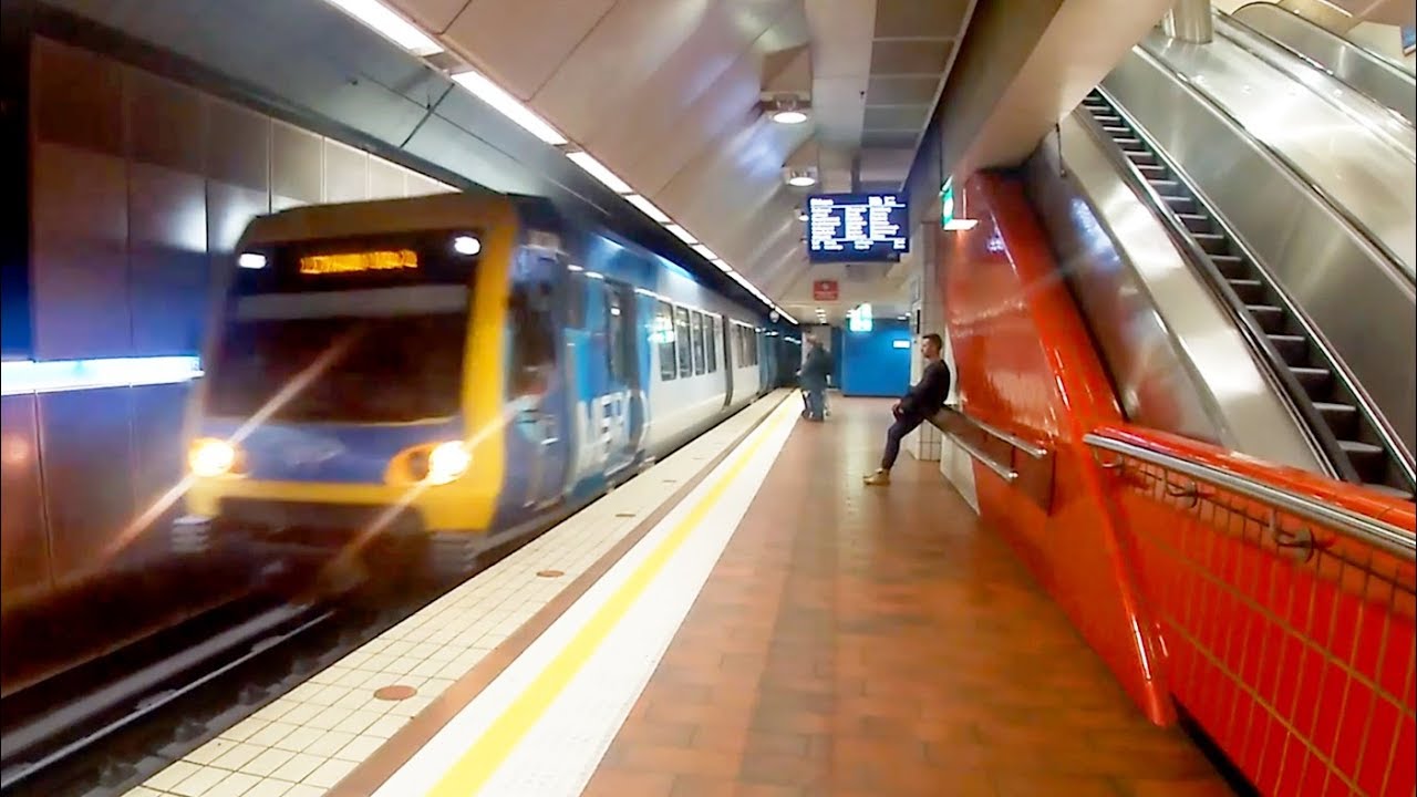 Tram-to-Train at Melbourne Central - August 2019