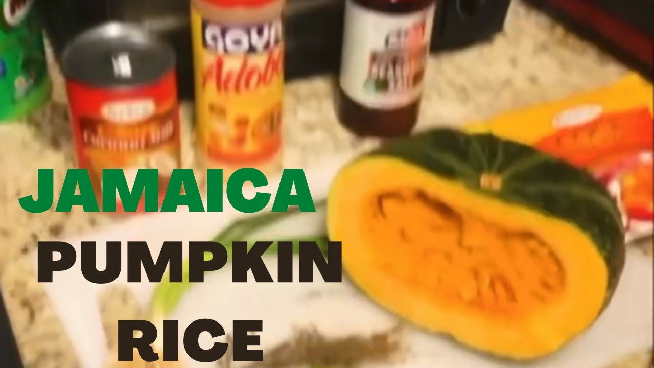 How to make jamaica pumpkin Rice with coconut milk