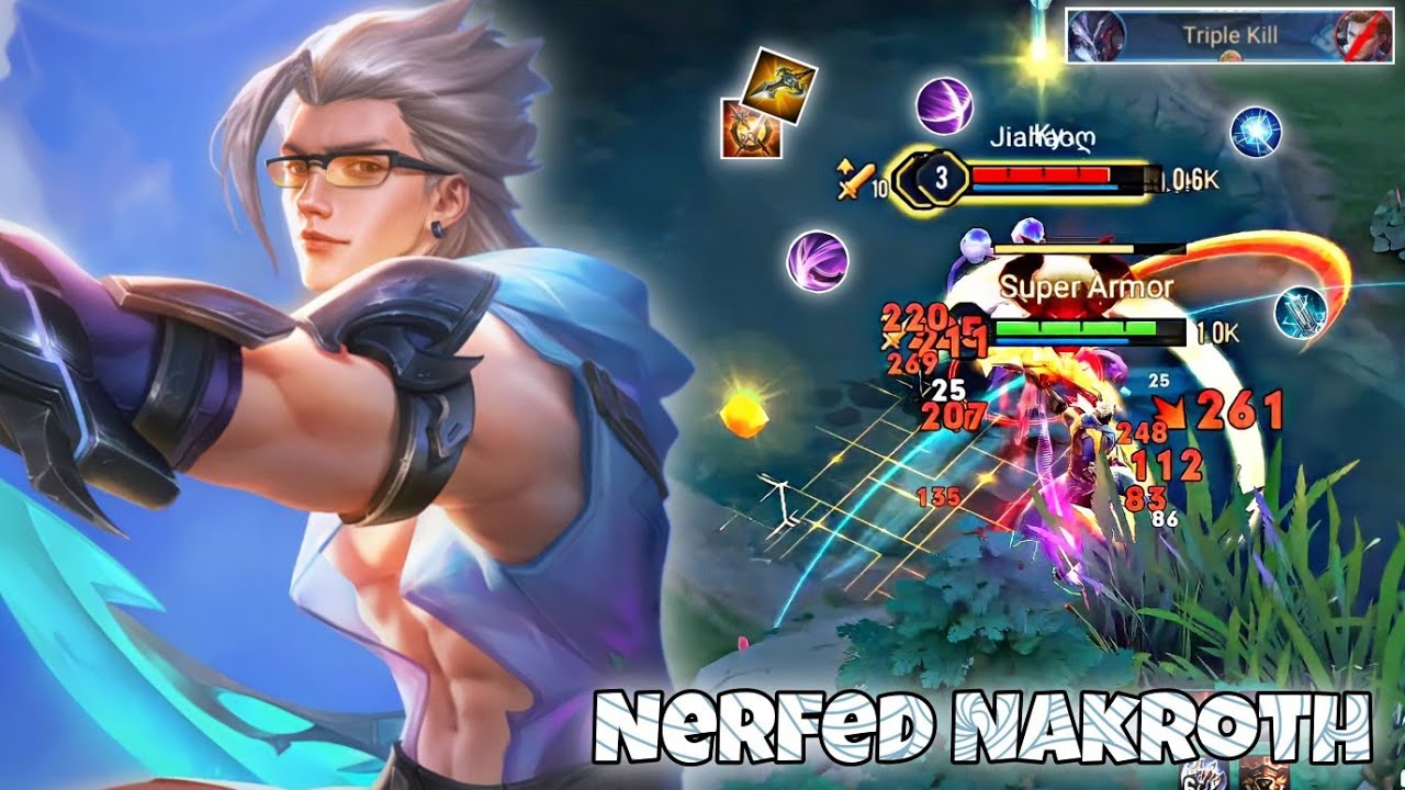 Nakroth Jungle Pro Gameplay | New Patch Nerfed | Arena of Valor Liên Quân mobile CoT
