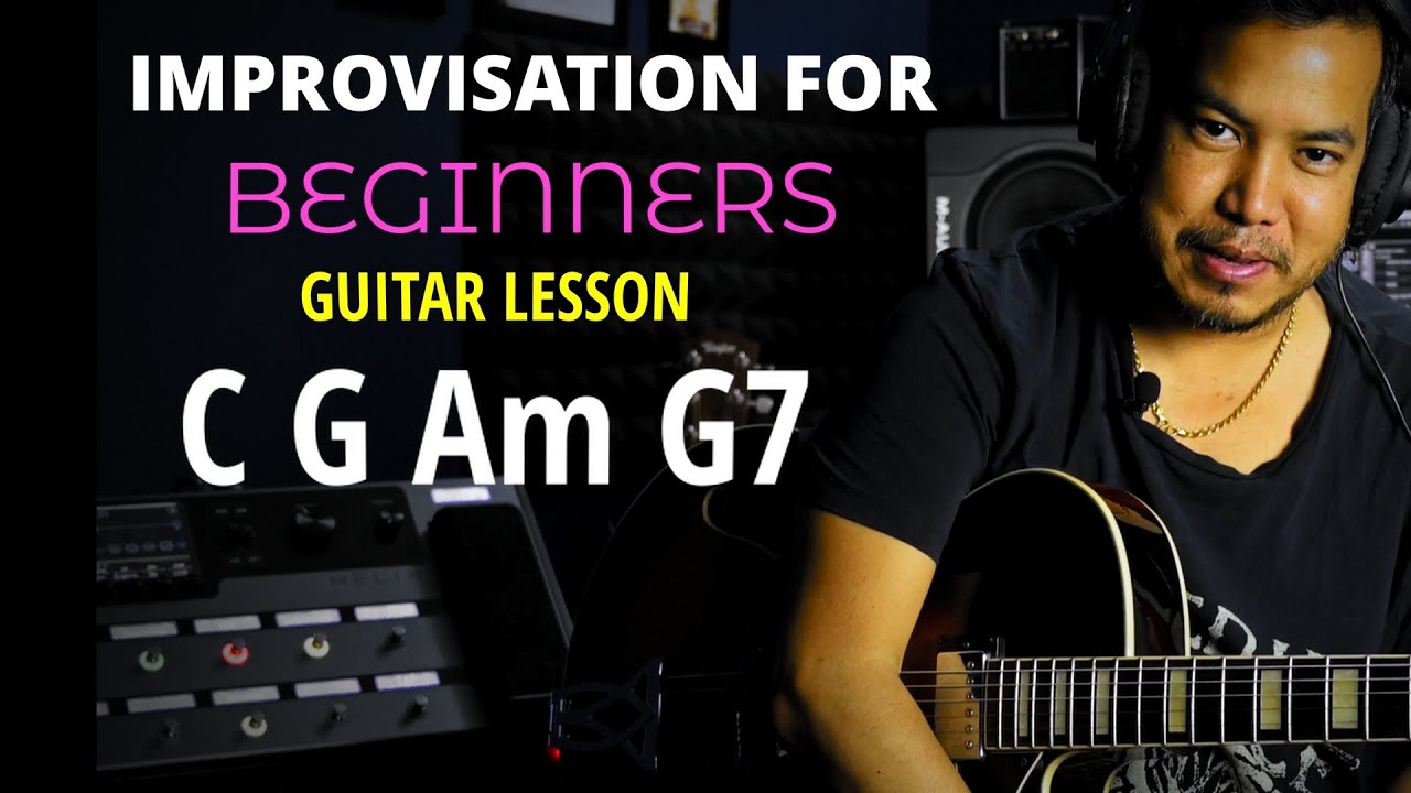 How to Create Easy Melodies (Improvisation for Beginners Guitar Lesson)