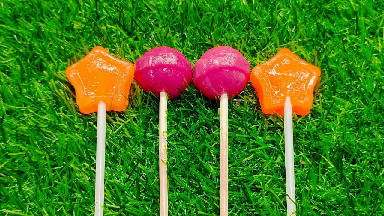 Satisfying Video | Round Of Beautiful Color Lollipop Unboxing Review Satisfying Video 