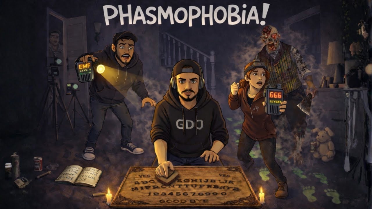 Hardcore Ghost Hunting 👻 | NO EVIDENCE PHASMOPHOBIA LIVE | Road to Prestige 11 | RTX5090