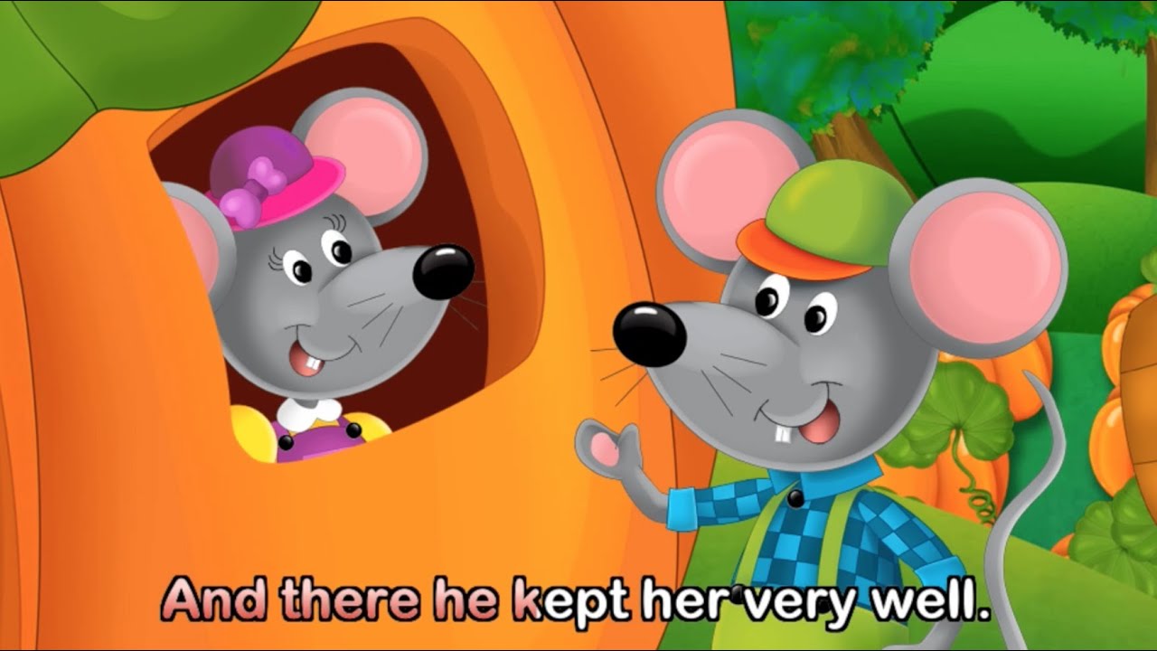 Peter Peter Pumpkin Eater (with lyrics) - Nursery Rhyme by EFlashApps