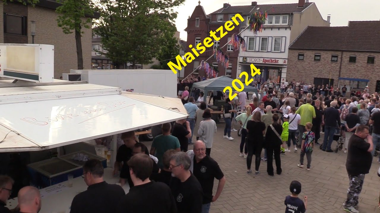 Maisetzen 2024 - Heimatverein Hochneukirch - Zeitraffer
