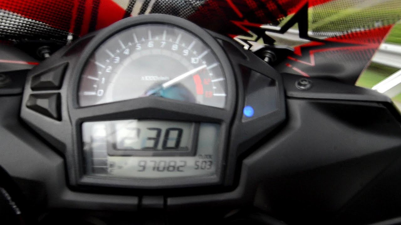 2013 Kawasaki ER-6f / Ninja 650R - Top Speed