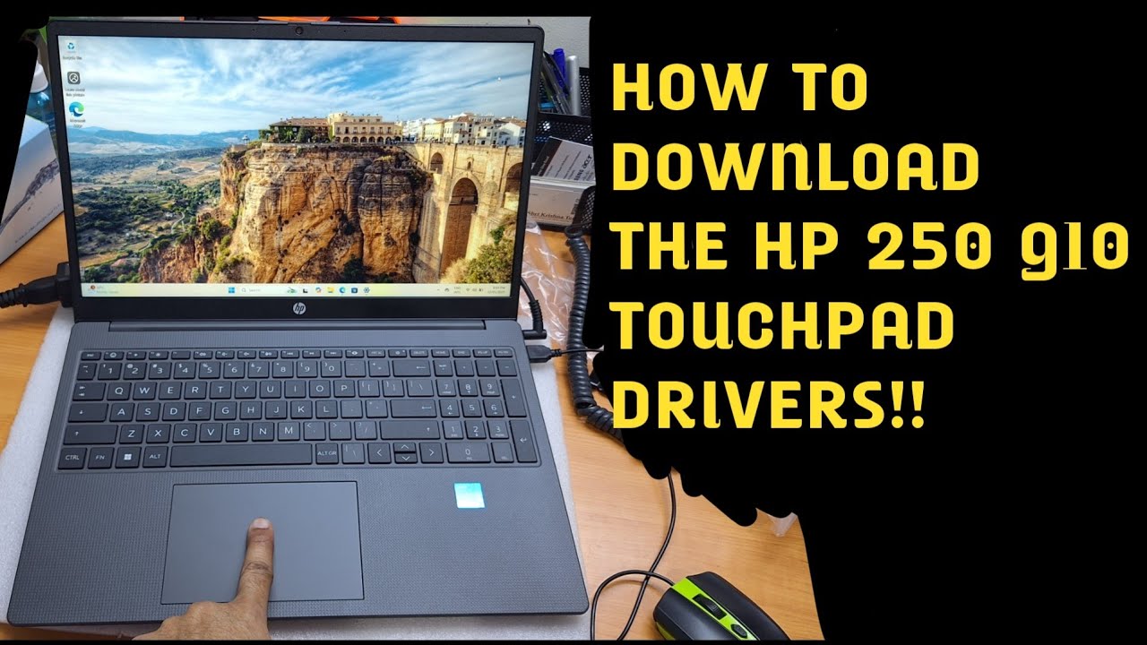 Сенсорная панель hp 250 g10 не работает #hp #драйверы