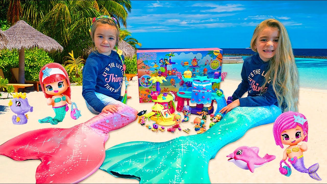 La Isla Magica de Sirenas!! Las Ratitas!!