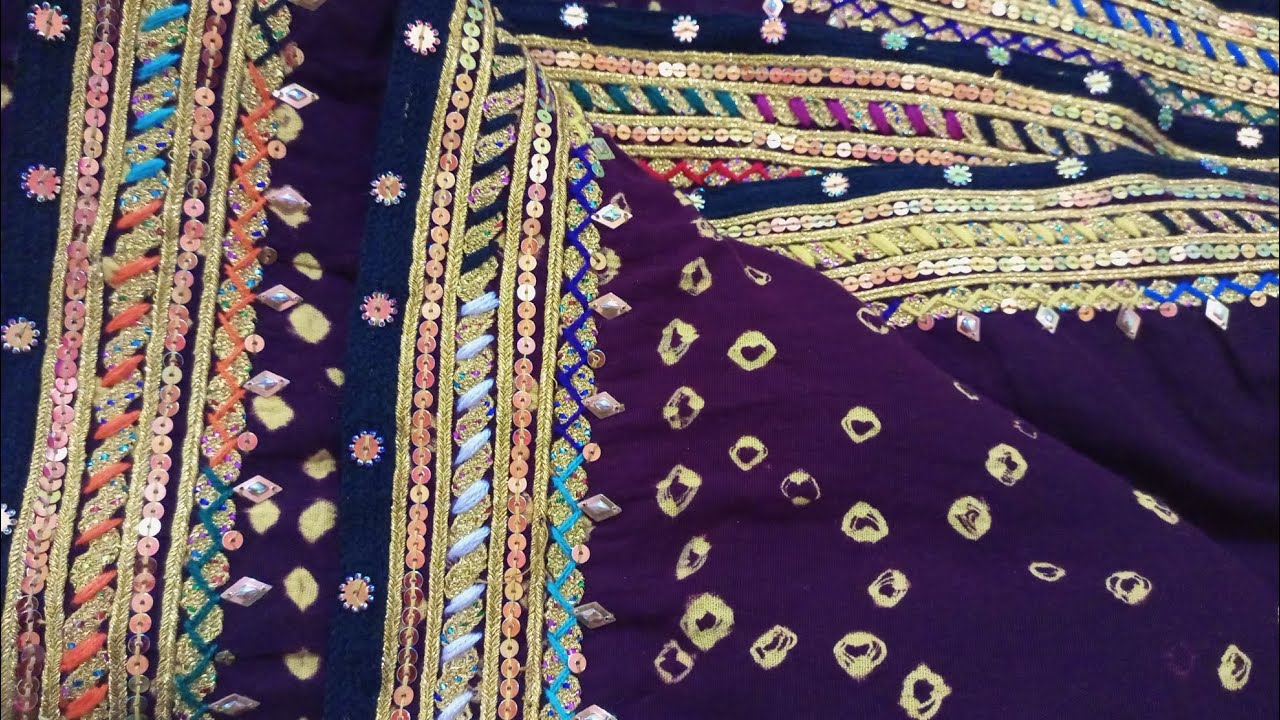 Traditional Chunri Design || Handmade Chunri By homeremediesBySK || New Style Dupata