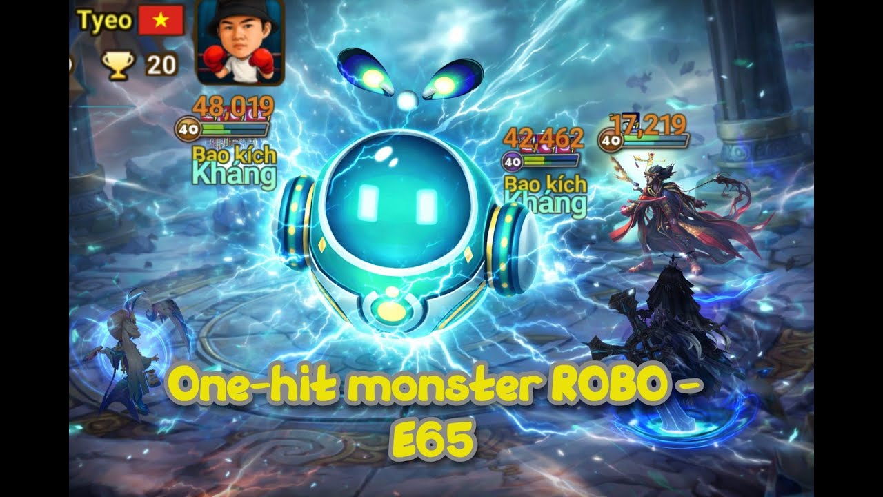 ROBO-E65 Thức Tỉnh | CLEAR TEAM Không Lối Thoát ( Summoners war Tyeo ) Rta