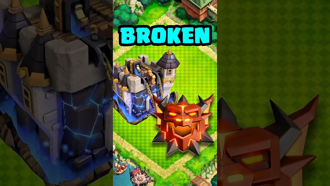 Ратуша 18 сломала Clash of Clans 😳 #clashofclans #coc