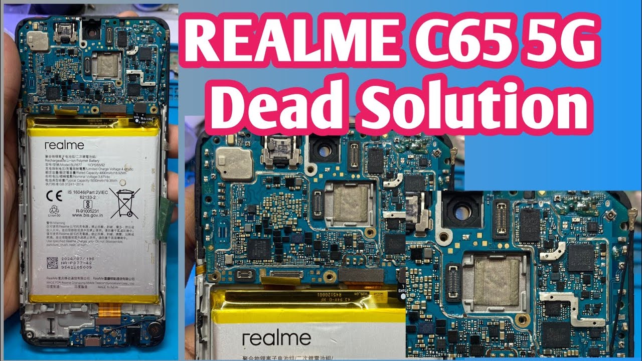 Realme C65 5G Dead Solution ( Shorting )