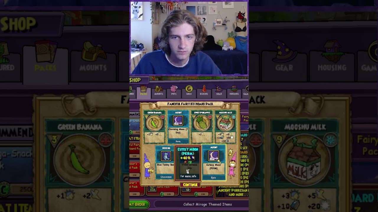 Моя самая БЕЗУМНАЯ удача в наборе Wizard101...