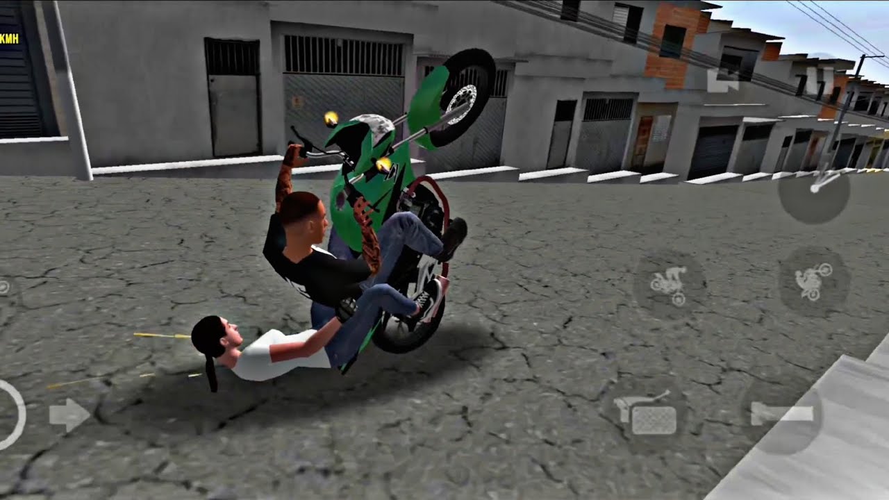 TITAN 160 SÓ O CANO no moto wheelie 3d 