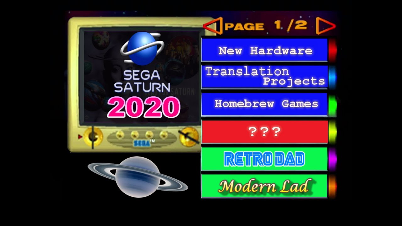 Sega Saturn в 2020 году — новое оборудование, переводы и самодельные игры