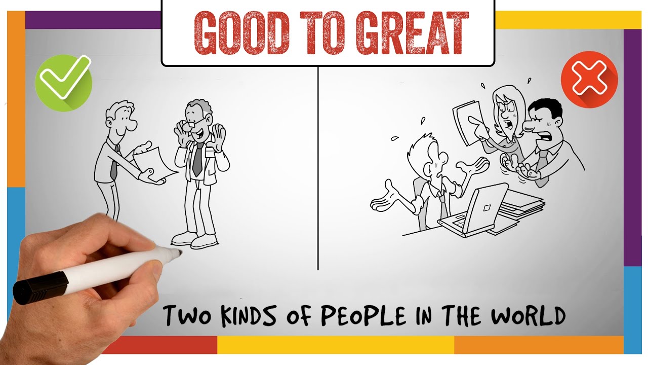 Good To Great Summary & Review (Jim Collins) - ANIMATED