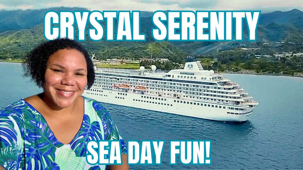 Вот как выглядит РОСКОШЬ в морской день | Crystal Serenity