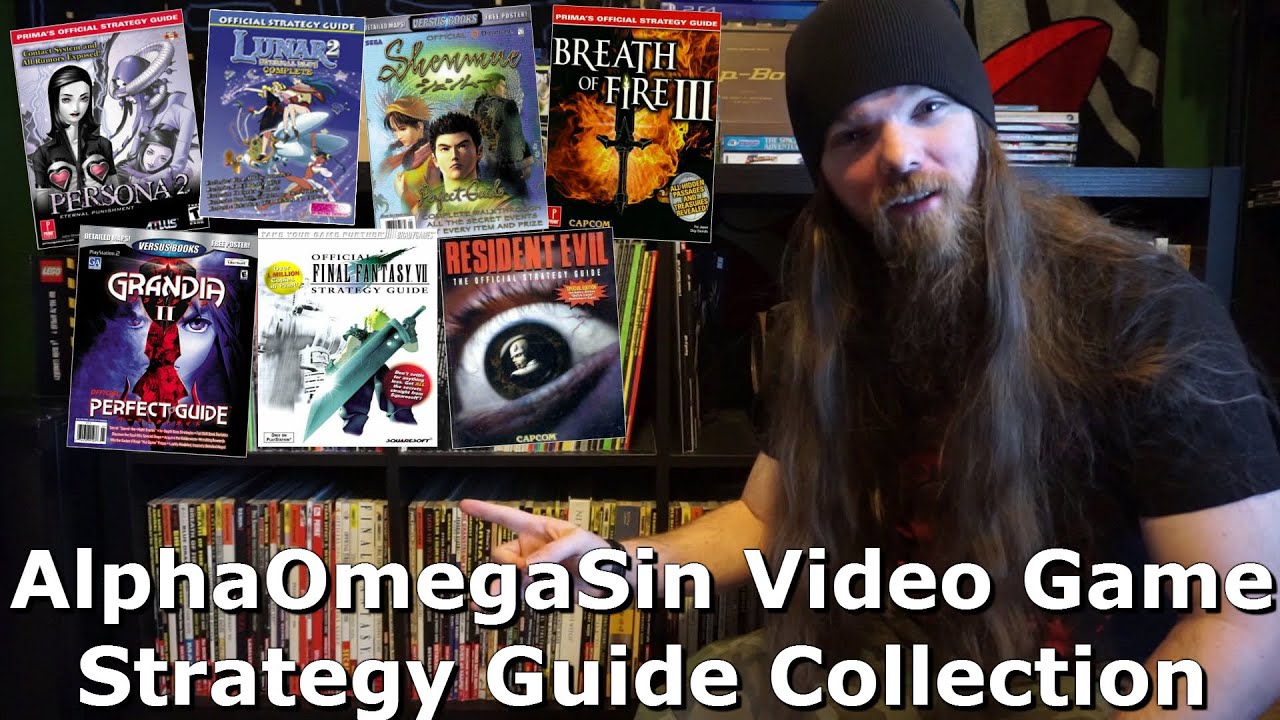 AlphaOmegaSin Video Game Strategy Guide Collection