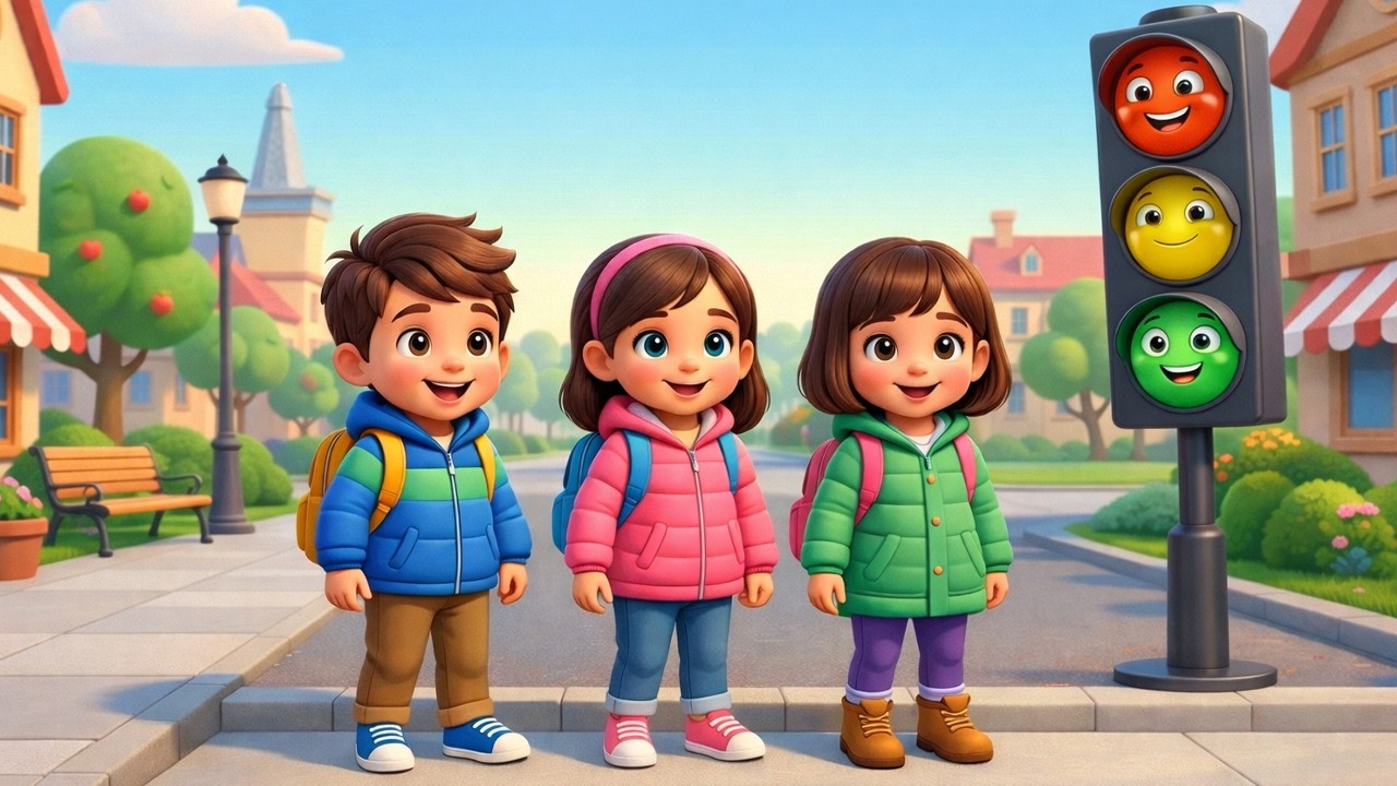 Trafik Lambası #traffic #trafik  #funny #animation #masaldinle #masalizle #kids #disney #cartoon