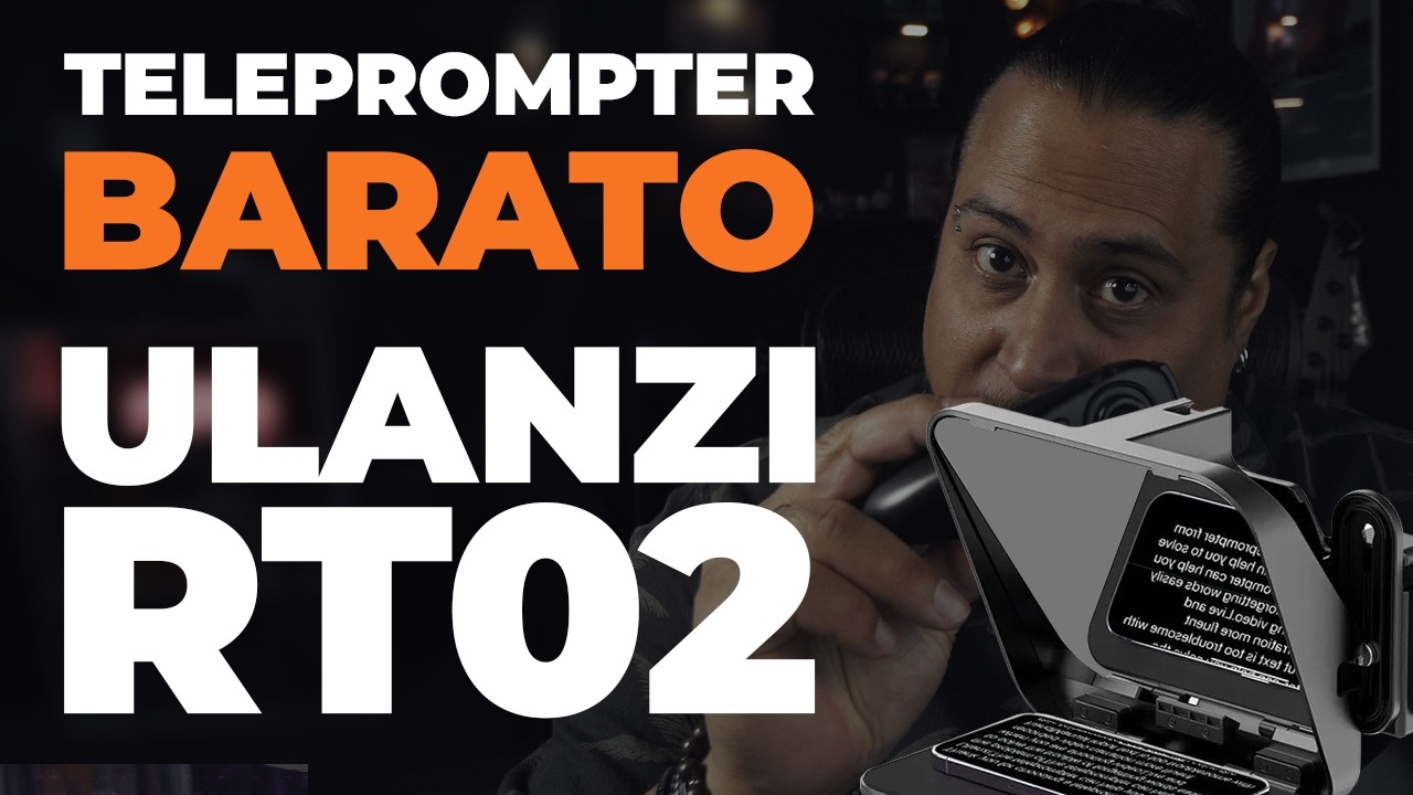 TELEPROMPTER ULANZI RT02: NUNCA MAIS ESQUEÇA SEU TEXTO! | TECH (EP. 147)