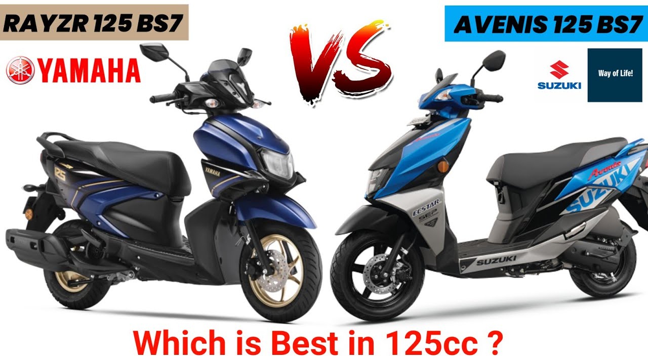 2024 Model Suzuki Avenis 125 VS Yamaha RayZR 125 |💥 Best Scooter in 125cc | Mileage | On Road Price