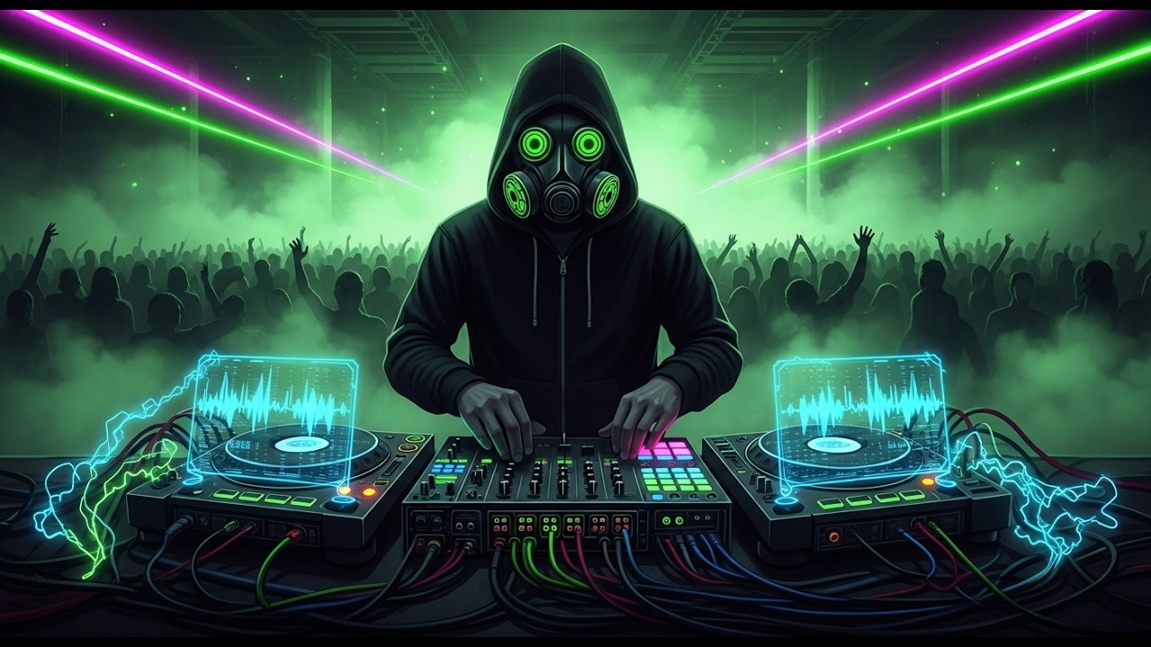 HARD TECHNO ACID 150 BPM ⚡ Brutal 303 Warehouse Rave | Industrial Peak-Time Banger