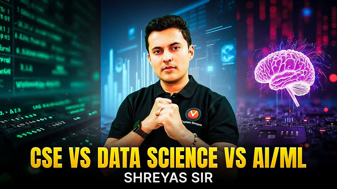 CSE vs Data Scienec vs AI/ML- Which is better 🤔??