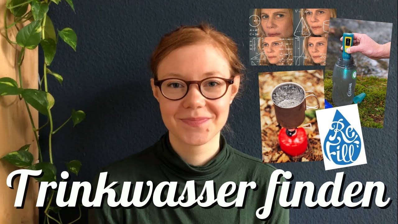 [trittsicher] Trekking für AnfängerInnen - Trinkwasser unterwegs! Woher? - Wie viel? - Transport