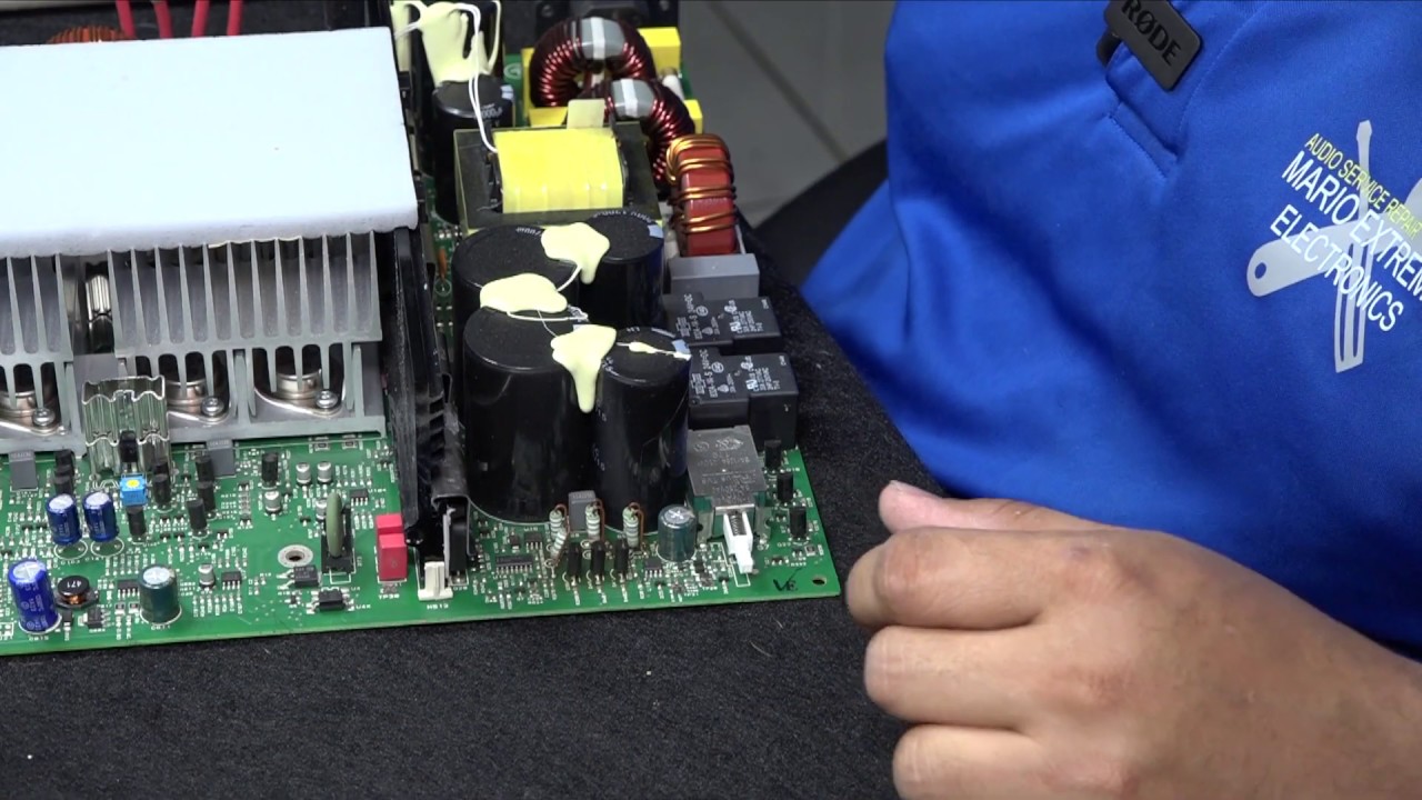 Crown CDi 2000 amplifier repair