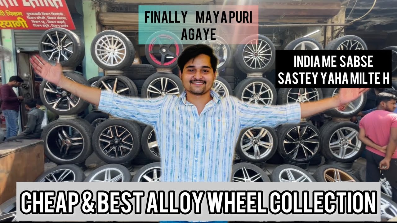Part: 3 Best Collection of Second Hand Alloy wheels in #Delhi #mayapuri ||Cheapest Alloy Wheels…