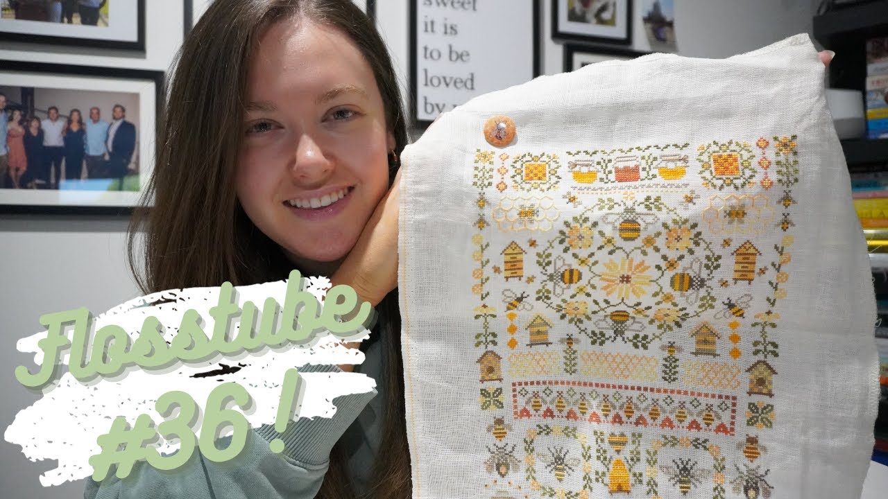 FLOSSTUBE #36! - Golden Bee’s is a finish!