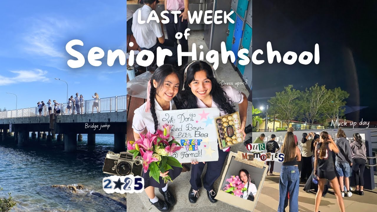 Last week of highschool in my life!🧚‍♀️🇦🇺 | Class dress ups, friends, muck up day, year 12, studying