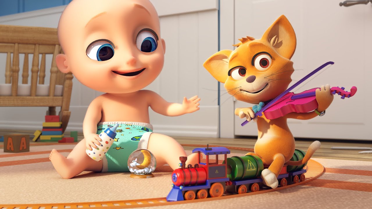 Hey, Diddle, Diddle | Canções para bebês - TesoureosDaInfacia