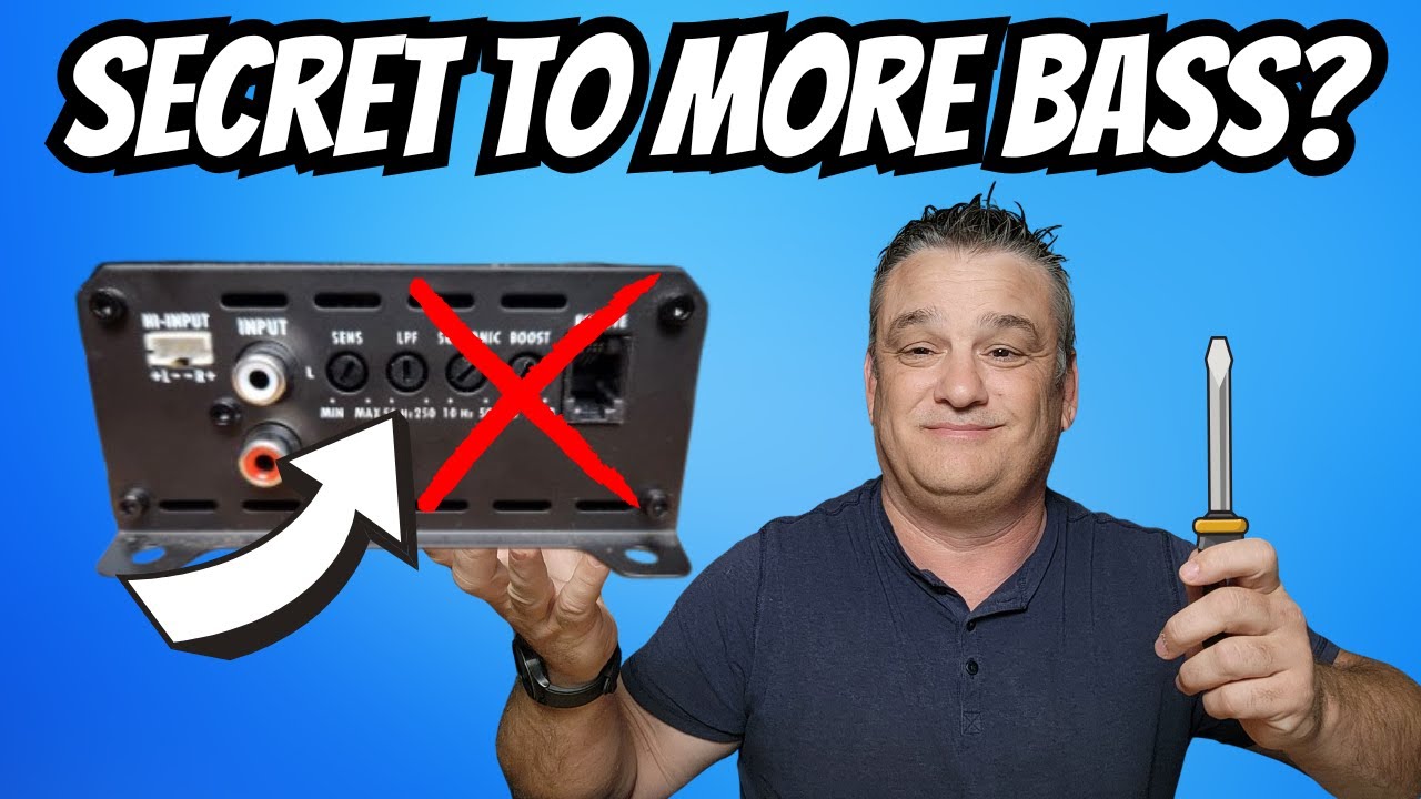 How to Properly Set Up a Car Subwoofer Amplifier for Beginners!
