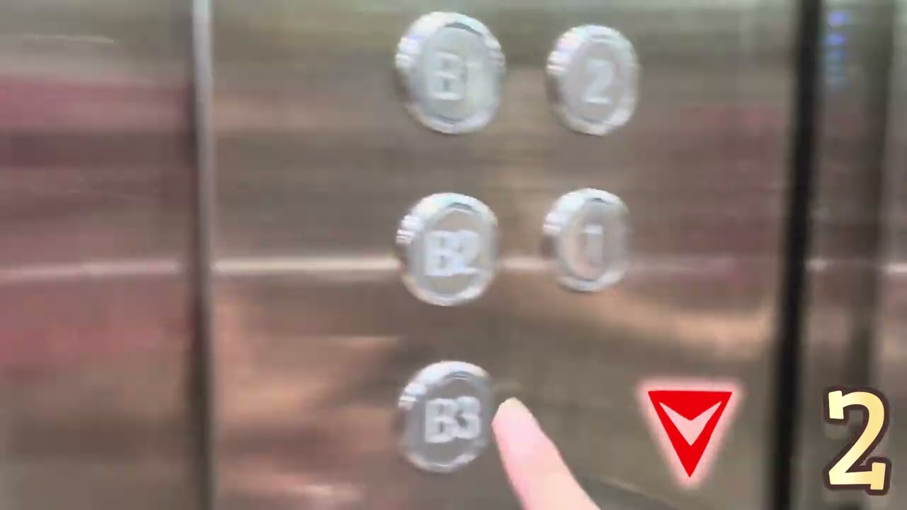 汐止東方科學園區/宏碁大樓［管制區外］ 東芝電梯*2 Toshiba Elevator, Oriental Science Park, New Taipei, Taiwan