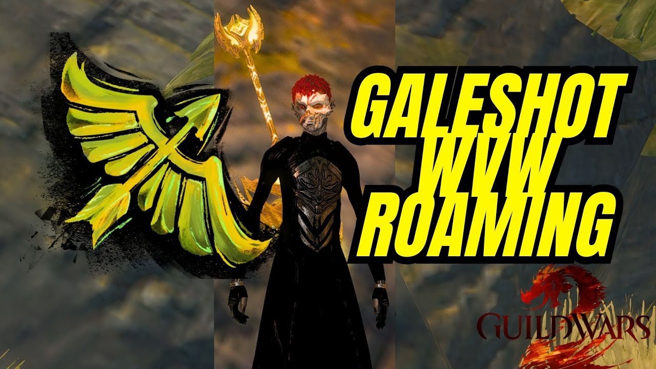 GALESHOT HAS INSANE KITE POTENTIAL || Guild Wars 2 WvW Solo Roaming || OUTNUMBERED